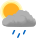 Lluvia showers. 